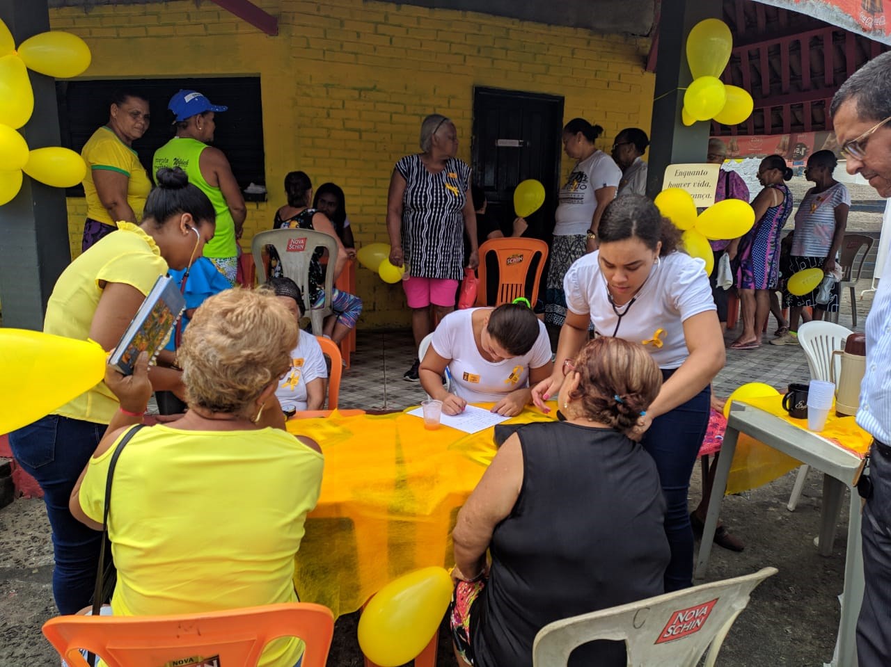 Camacã: PSF Luís Castro II realiza momento com idosos sobre Setembro Amarelo

